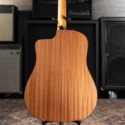 Taylor 110ce Dreadnought Acoustic/Electric Guitar - Solid Torrefield Spruce with Gig Bag image 8
