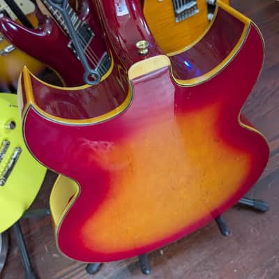 Ventura V-1400 Barney Kessel Hollow Body Electric Guitar 1960s Japan image 4