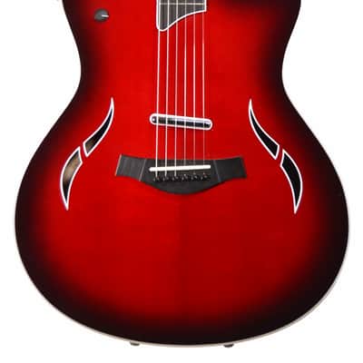 Taylor T5S 2005 Acoustic/Electric Guitar w/ OHSC – Used 2005 - Red Gloss Finish image 2