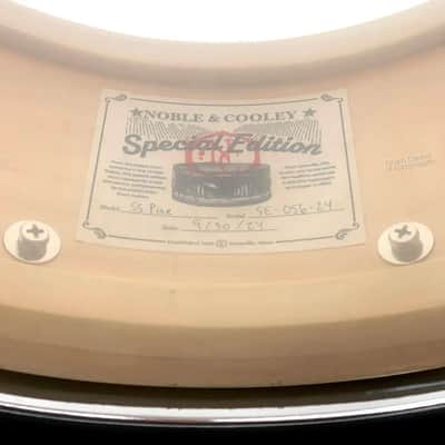 Noble & Cooley Solid Shell Classic Special Edition Pine Snare Drum 14x6 image 4