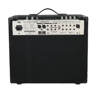 Black Behringer Ultratone K1800FX - 180-Watt 4-Channel Keyboard Amplifier image 5
