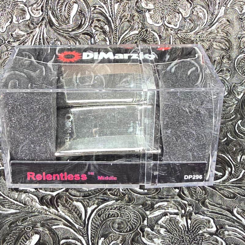 DiMarzio DP296N Relentless Middle Pickup Set - Nickel image 1
