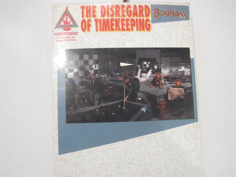 Bonham The Disregard of Timekeeping Sheet Music Song Book Songbook Guitar Tab Tablature image 1