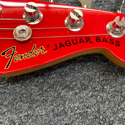 Fender JAB J-Craft Jaguar Bass 2006 - Hot Rod Red image 13