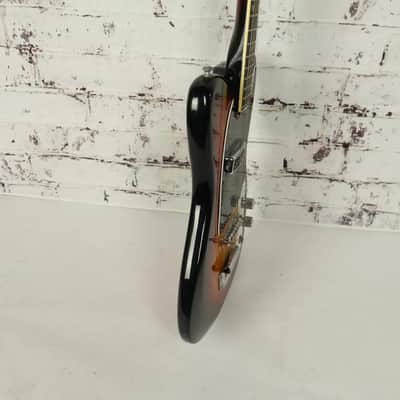 Vintage 1960s Decca Telecaster Style Tobacco Sunburst Electric Guitar image 10