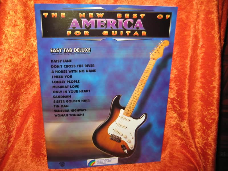 New Best of America For Guitar 48  Pages Easy Tab Deluxe Book image 1
