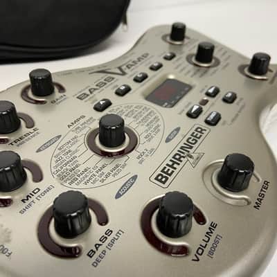 Behringer Bass V-Amp Multi-Effect and Amp Modeler 2000s - Silver image 6