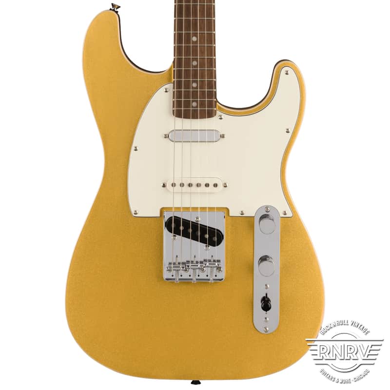 Squier Paranormal Custom Nashville Stratocaster with Laurel Fretboard - Aztec Gold image 1