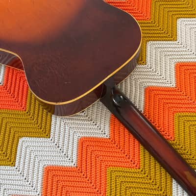 Silvertone Flat Top - 1960’s Made in USA! - Bluesy Tone and Soul! - Americana Fingerpicker!- image 10