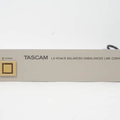 [SALE Ends Aug 7] TASCAM LA-40mkII Balanced / Unbalanced Line Converter RCA XLR 8ch DirectBox image 3