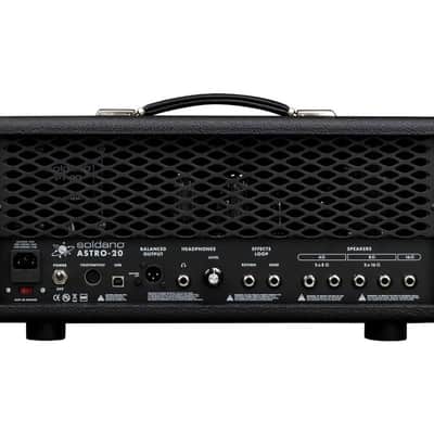 Soldano Astro-20 Head 20-Watt 3-Ch Tube Guitar Head w/IR Loader - Open Box image 4