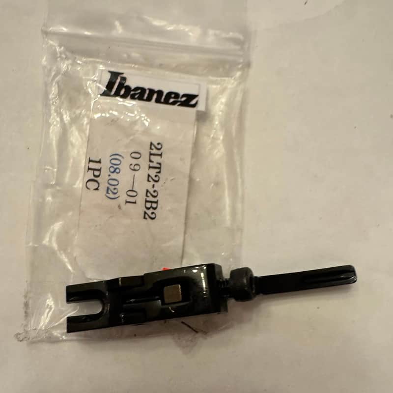 Ibanez 2LT2-2B edge bridge part - Black image 1
