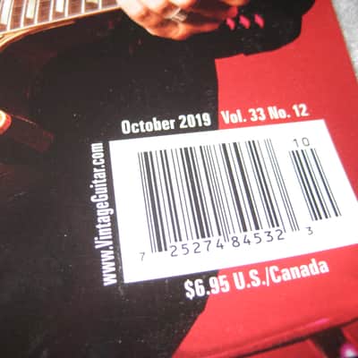 Vintage Guitar Magazine From October 2019 Dan Auerbach Issue image 2