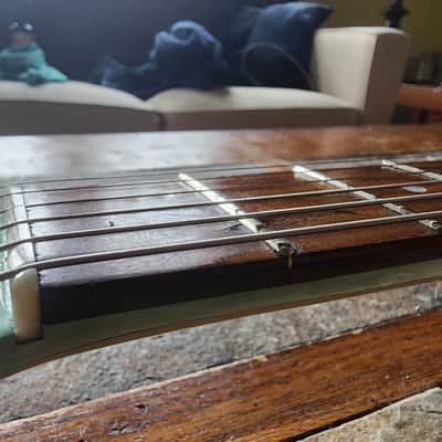 Danelectro U2 56 Reissue '90s w/mods - seafoam green image 8