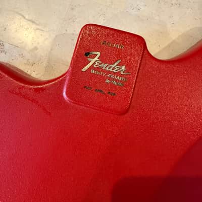 Vintage Fender Body Guard by Parker -Rare Red - Jaguar 1965 image 1