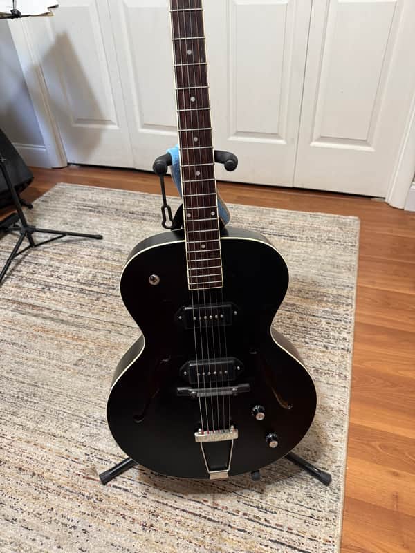 The Loar LH-319 Archtop Electric – Black – Excellent image 1