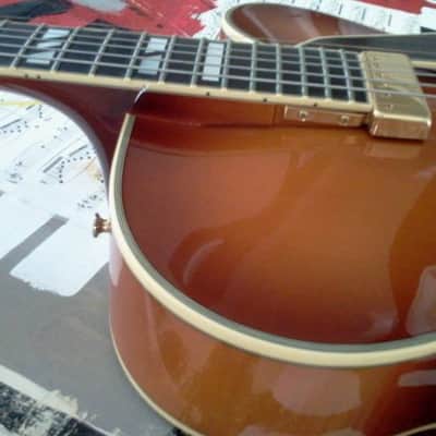 D'Aquisto DQ-NYE "New Yorker" Electric Jazz Guitar Almond Burst image 9