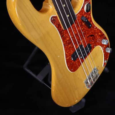 Vintage 1962 Fender Precision Bass - Fretless Conversion - Natural image 11