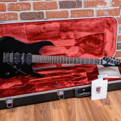 Ibanez J Craft Prestige RG1570 Black 2008 w/OHSC image 2