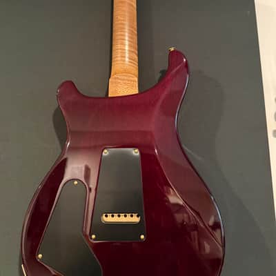 MINTY! PRS Special Semi-Hollow 10-Top Wood Library 2024  ($6810 New) Satin Flamed Maple Neck - Charcoal Purple Burst image 4