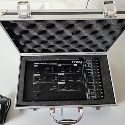 Moog Werkstatt-Ø1 Analog Synthesizer with CV Expander, compatible power supply and case image 5