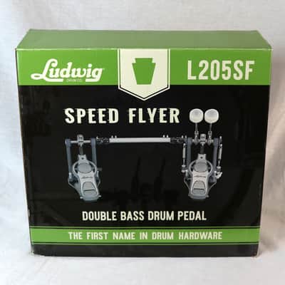 Ludwig L205SF Speed Flyer Double Bass Drum Pedal 2021 - Present - Silver image 7