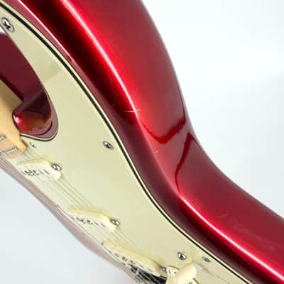 2010 Fender American Deluxe Stratocaster – Sunset Metallic image 15