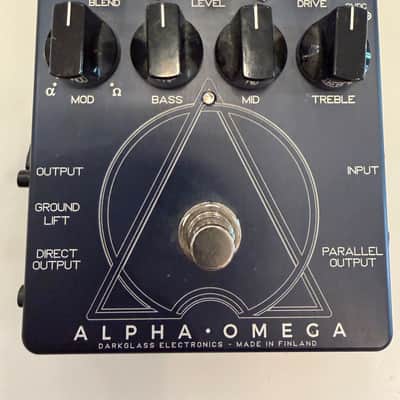 Darkglass Electronics Alpha Omega Bass Preamp 2010s - Blue image 1