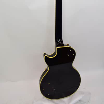 2008 Epiphone Les Paul Custom Electric Guitar, Ebony w/ Case image 11