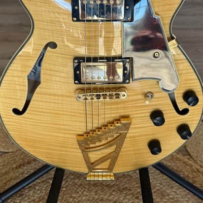 D'Angelico Excel EX-SS Semi-Hollow with Stairstep Tailpiece 2010s - Natural image 4