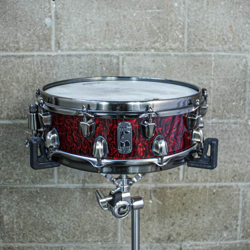Mapex Russ Miller 2015 Versatus 14” x 4 5/8” Hybrid Mahogany/Maple Snare Drum image 1