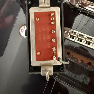 b3 (Gene Baker) a Prototype of Custom ordered b3 guitar -  Model: L.A., made in 2010 - Ox Blood - Blend Les Paul Strat Tele Features image 14
