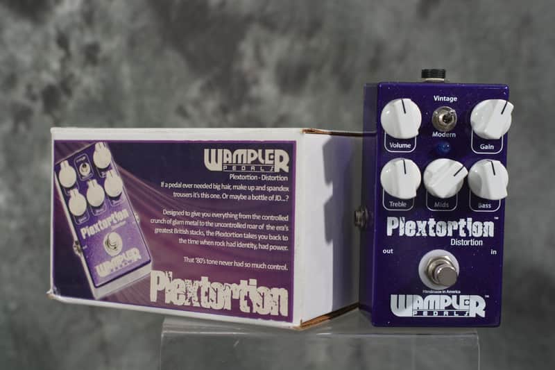 Wampler Plextortion Plexi Style Distortion pedal w Box & FAST Same Day Shipping image 1