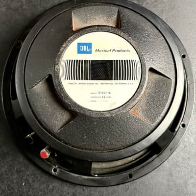 JBL E-120 12" Guitar Speaker 16-Ohm Vintage Garcia Allman Brothers Bob Wier Fender image 2