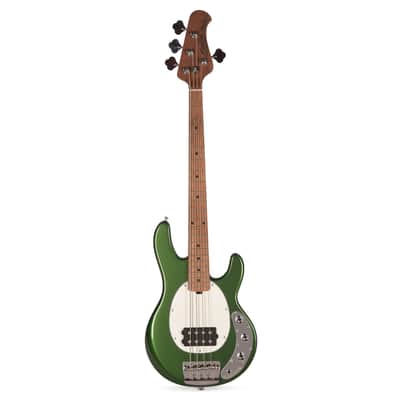 Sterling by Music Man StingRay Short Scale Bass Charging Green image 4