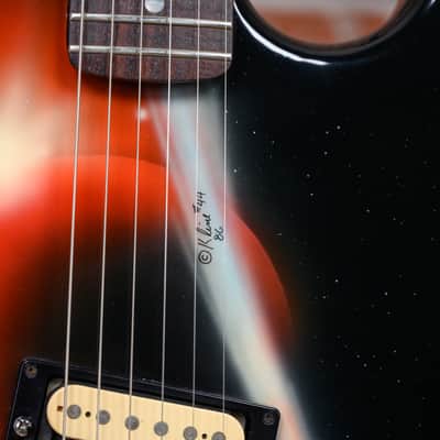 Kramer American Series Baretta Comet Graphic #44 By Kline 1986 w/OHSC image 7
