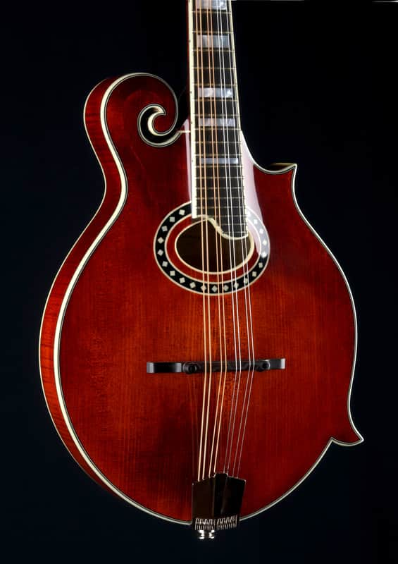 MD614 F-Style Oval Hole Mandolin W/ Pickup NEW image 1
