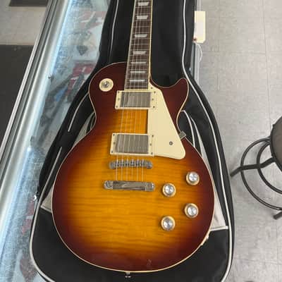 Epiphone Les Paul standard ‘60s figured top 2025  - Iced tea burst image 1