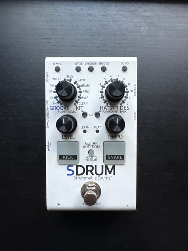 DigiTech SDRUM Strummable Drums 2010s - White image 1