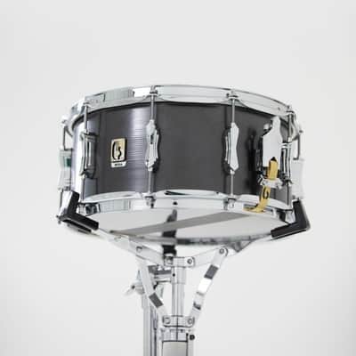 British Drum Co. TAL-14-65-SN Nicko McBrain Signature Series Talisman Steel Snare. 6.5" x 14" image 6