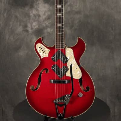 Greco Shrike 950 w/boomerang pickups 1960s Red image 2