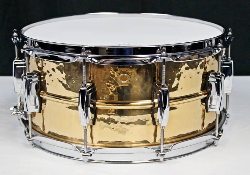 Ludwig LB552K Hammered Bronze 6.5x14" Snare Drum image 2