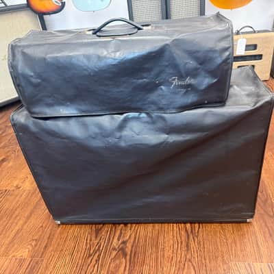 Fender Bandmaster Piggyback Guitar Amp 1966 - Black Panel - W/ Premier Reverb image 8