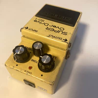 Boss SD-1 MIT Super Overdrive ACA 12V Early Taiwan image 3