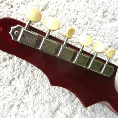 Gibson Epiphone Coronet 1964, Cherry Red, P-90 Pu., Case image 12