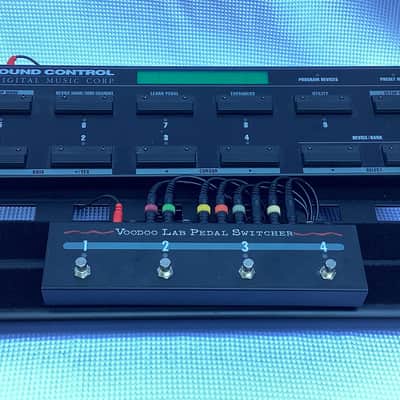 Voodoo Lab Ground Control, Pedal Switcher, Pedal Power, 1/4 snake, On-Stage Pedalboard image 3