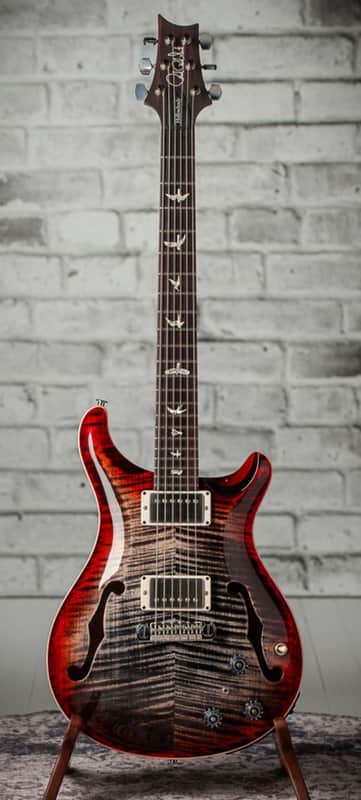 PRS Hollowbody II Piezo 2021 2021 - Charcoal Cherry Burst Bild 1