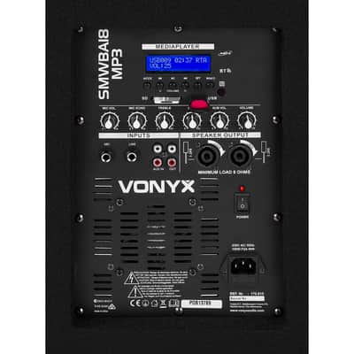 Vonyx Smwba18 Mp3 Bi Amp 18 Inch/1000 W image 5