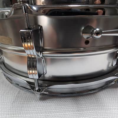 Ludwig No. 404 Acrolite 5x14" 8-Lug Aluminum Snare Drum with Keystone Badge 1963 - 1969 - Matte Aluminum image 2