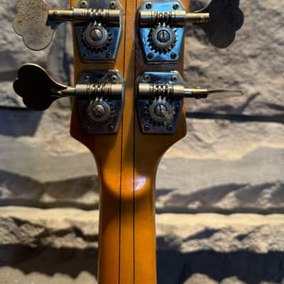 Eko Model 99 Bass 1960's  - Brownburst image 12
